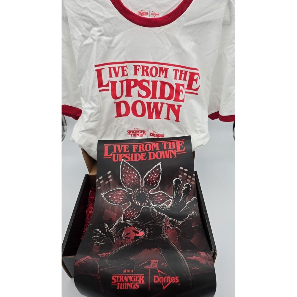 Netflix Stranger Things Dorito Concert From The Upside Down Promo Box